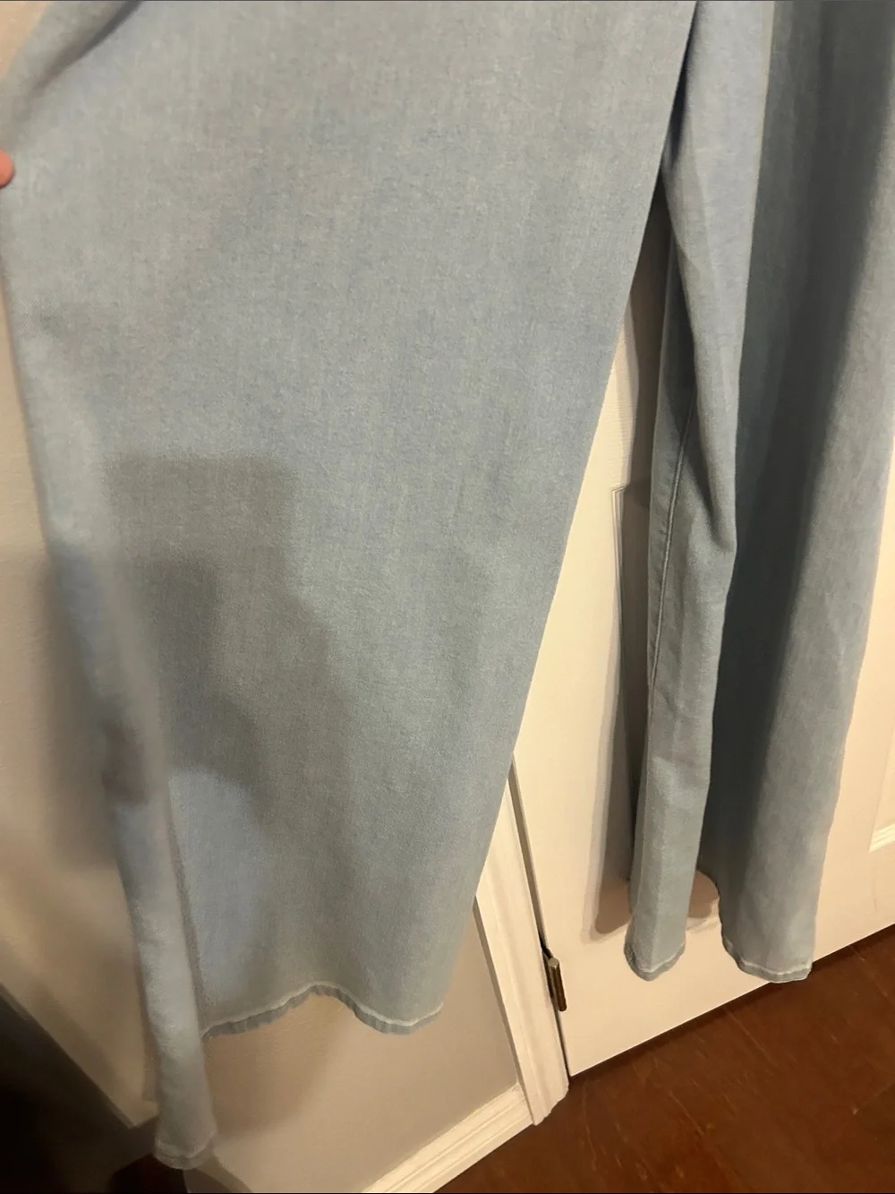 Jessica Simpson Light Blue Denim Overalls - Wide Leg
